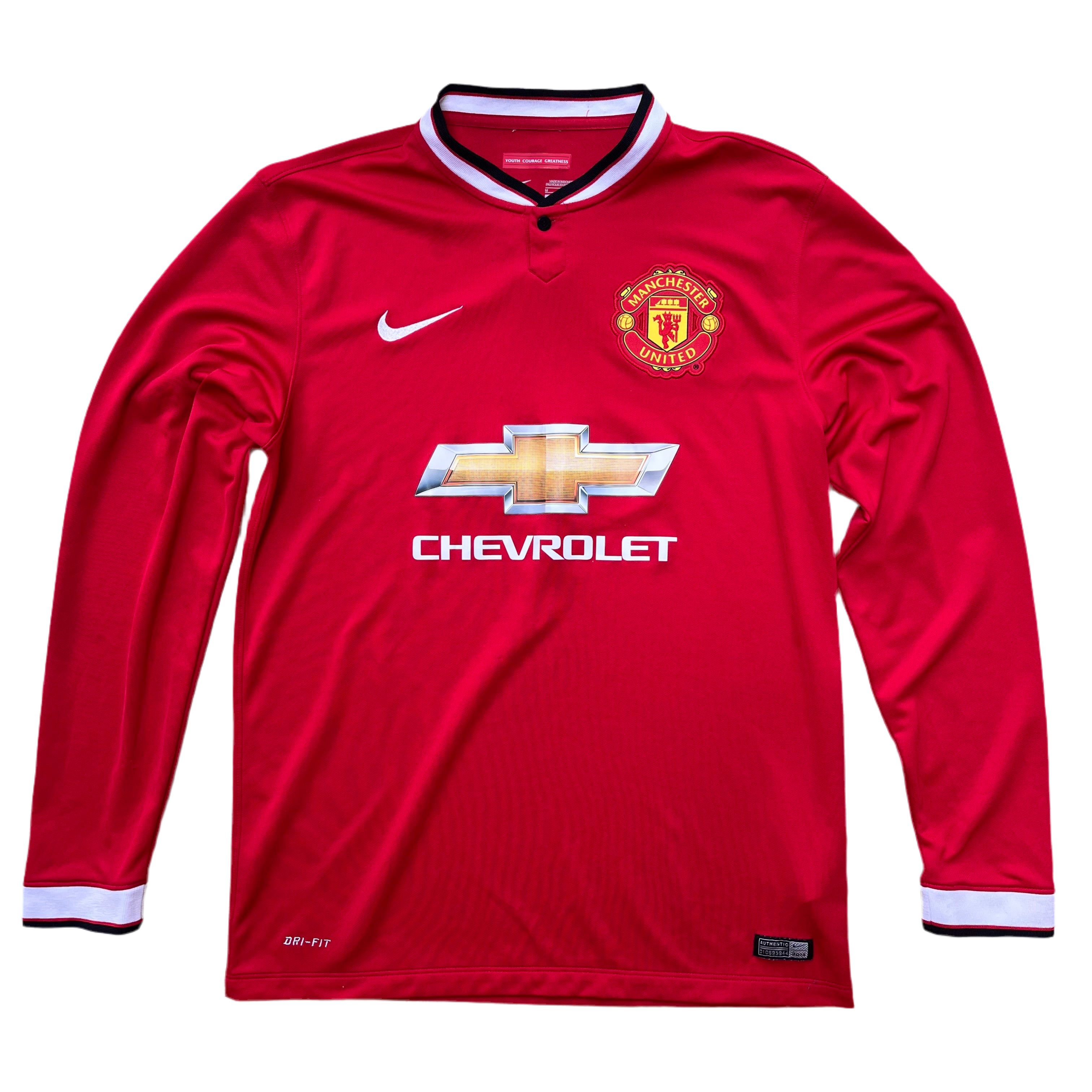 2014-15 Manchester United L/S home football shirt Original Nike