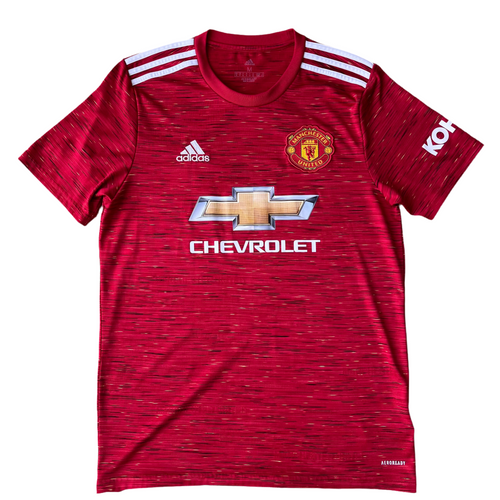 2020 21 Manchester United home football shirt Adidas (excellent) - M