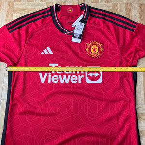 2023 24 Manchester United home football shirt Adidas *BNWT* - L