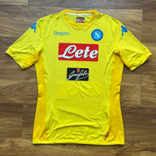 2017 18 Napoli Authentic Player Issue away football shirt Kappa - XXL
