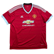 2015 16 Manchester United home football shirt Adidas (excellent) - XXL