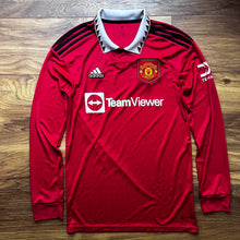 2022 23 Manchester United LS home football shirt adidas (no labels) - S