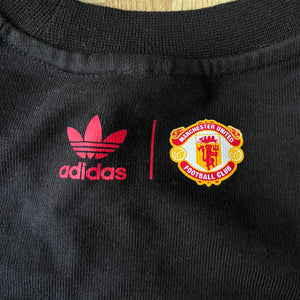 2021-22 Manchester United adidas Originals Graphic Sweat Sweatshirt Top - S