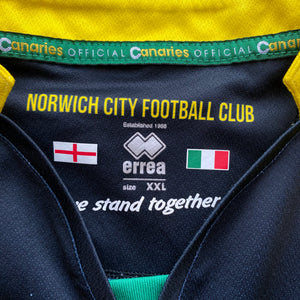 2016 17 Norwich City away football shirt - XXL