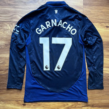 2024 25 Manchester United L/S away football shirt #17 Garnacho - S