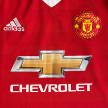 2015 16 Manchester United home football shirt Adidas (excellent) - M