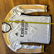 2023-24 Real Madrid long sleeved home football shirt #5 Bellingham - XS