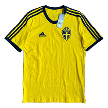 2022 Sweden DNA 3-Stripes cotton football T-shirt Adidas *BNWT* - S