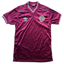 1983 86 Heart of Midlothian home Football Shirt Umbro - S