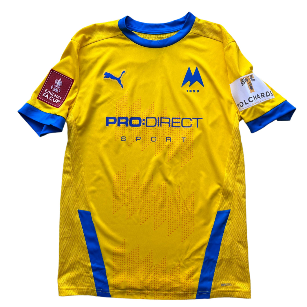 2022 23 Torquay United Player Issue Football Shirt Jersey FA cup Emirates *NWOT*