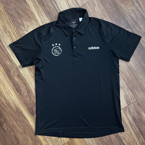 Ajax Adidas polo shirt black - M