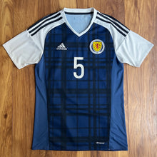2016 17 Scotland home football shirt Adidas #5 - S