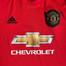 2019 20 Manchester United home football shirt Adidas (excellent) - L