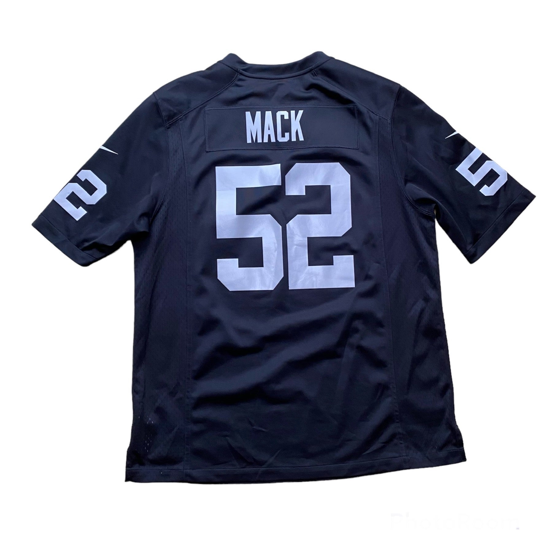 Mens oakland raiders khalil mack nike black game clearance jersey