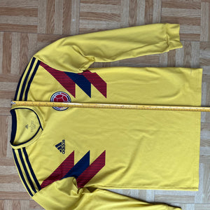 2018 19 Colombia Columbia home LS football shirt adidas - S