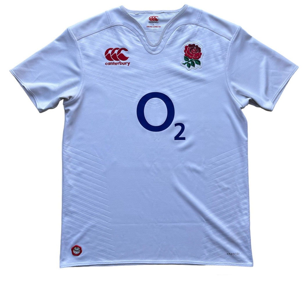 2015 16 England Rugby home shirt Canterbury Vapodri - L