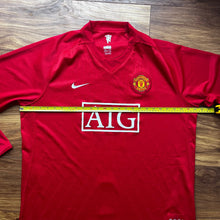 2007 09 Manchester United LS Home Football Shirt TEVEZ #32 Original - XXL