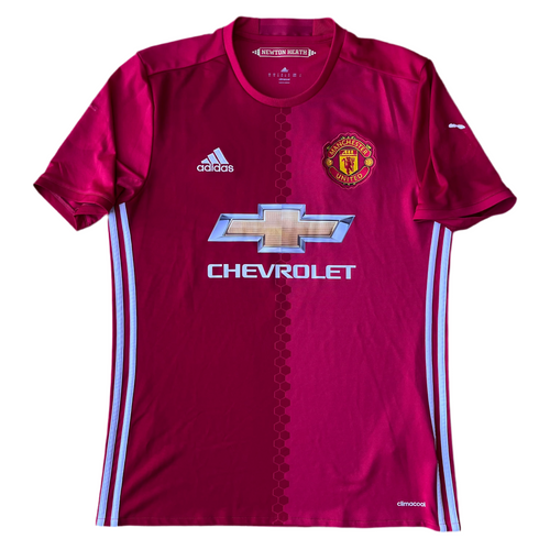 2016 17 Manchester United home Football Shirt Adidas (defect) - M