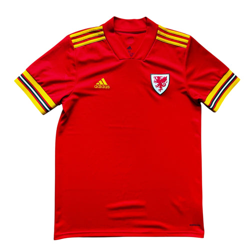 2020 21 Wales home football shirt Adidas (excellent) - M