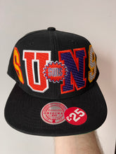 Black Phoenix Suns Hardwood Classics Varsity Bust Snapback Hat Cap MM21225 new