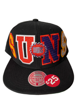 Black Phoenix Suns Hardwood Classics Varsity Bust Snapback Hat Cap MM21225 new