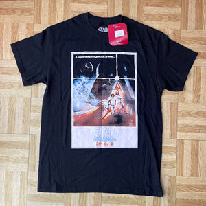 Star Wars classic Japanese Leia Luke STWATS39MB02 *BNWT* Medium Men's DIsney - M