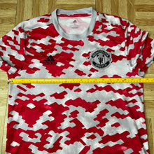 2021 22 Manchester United pre-match football shirt Adidas - S