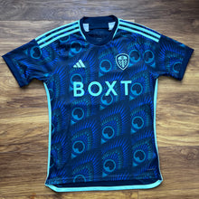2023 24 Leeds United away football shirt Peacock Adidas - M
