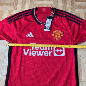 2023 24 Manchester United home football shirt Adidas *BNWT* - S