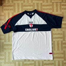 England Umbro vintage football shirt block letter - XL