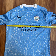 2020 21 Manchester City home LS football shirt Puma - M