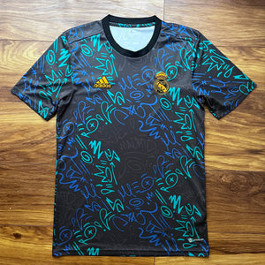2021 22 Real Madrid pre-match football shirt Adidas - S