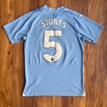 2023 24 Manchester City home football shirt Puma #5 Stones - S