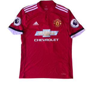 2017 18 Manchester United home football shirt #7 Alexis (poor) - S