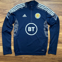 2021 22 Scotland training quarter half zip training top - S
