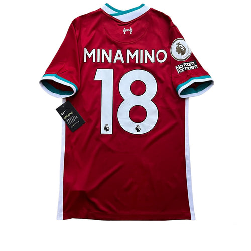 2020 21 Liverpool PL home football shirt #18 Minamino *BNWT*