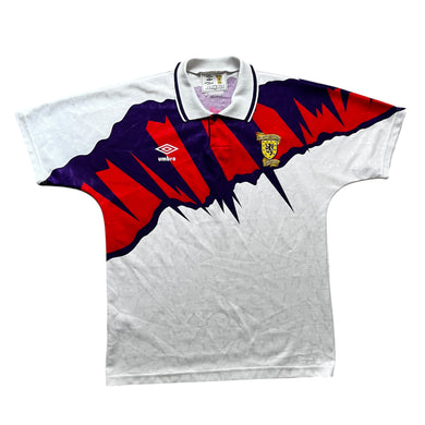 1991 93 Scotland away football shirt Original Vintage Umbro - S/M