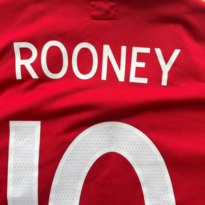 2010 11 England away football shirt #10 Rooney - L/XL (46)