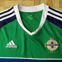 2016 17 Northern Ireland home football shirt Adidas (excellent) - M