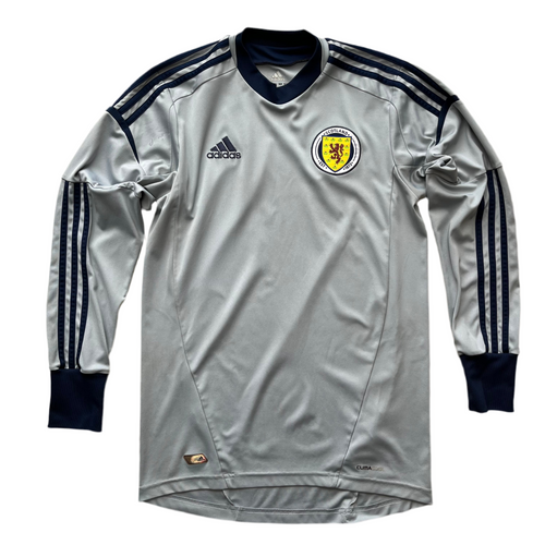 2011 13 Scotland home Goal Keeper Football Shirt - S