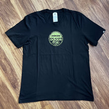 Adidas 100% cotton Adi Globe M Worldwide Mens Black T-Shirt HR8136 - M