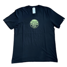 Adidas 100% cotton Adi Globe M Worldwide Mens Black T-Shirt HR8136 - M