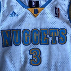 2006-10 Denver Nuggets Iverson #3 adidas Swingman Jersey (Home) NBA - Youth M (10-12)