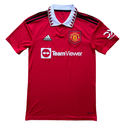 2022 23 Manchester United home football shirt adidas - S