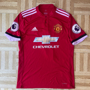 2017 18 Manchester United home football shirt #7 Alexis (poor) - S