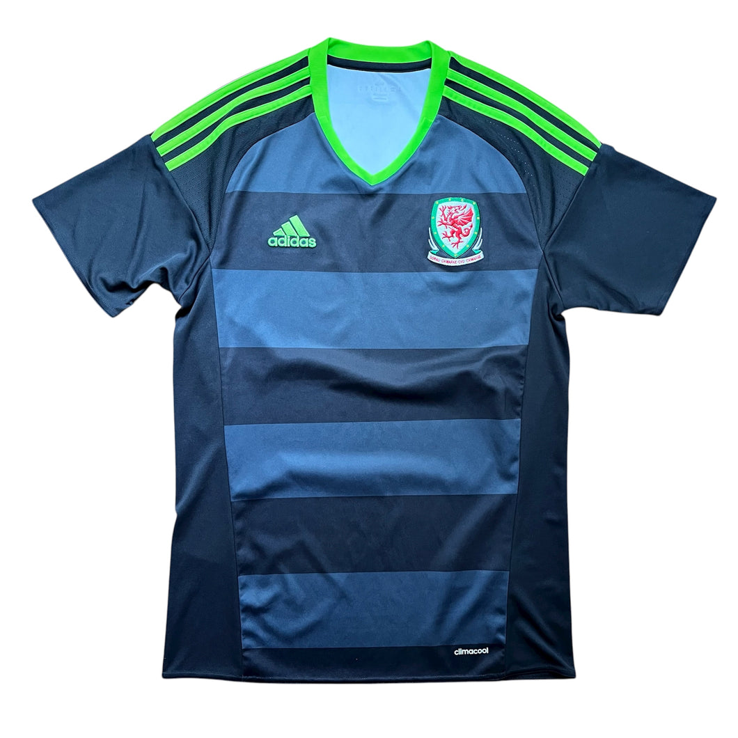 2016-17 Wales away football shirt adidas (excellent) - S