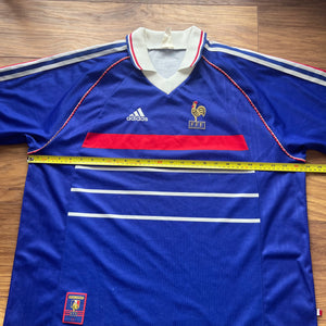 1998 00 France home football shirt Original Adidas - XL