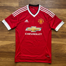 2015 16 Manchester United home football shirt Adidas (excellent) - S