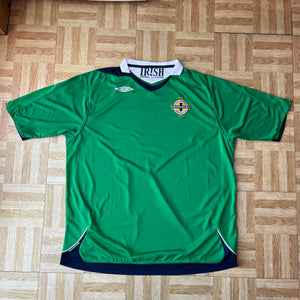 2006 08 Northern Ireland home football shirt Umbro - XXL