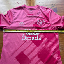 2023 24 Heart of Midlothian away football shirt Pink Umbro - Kids Large